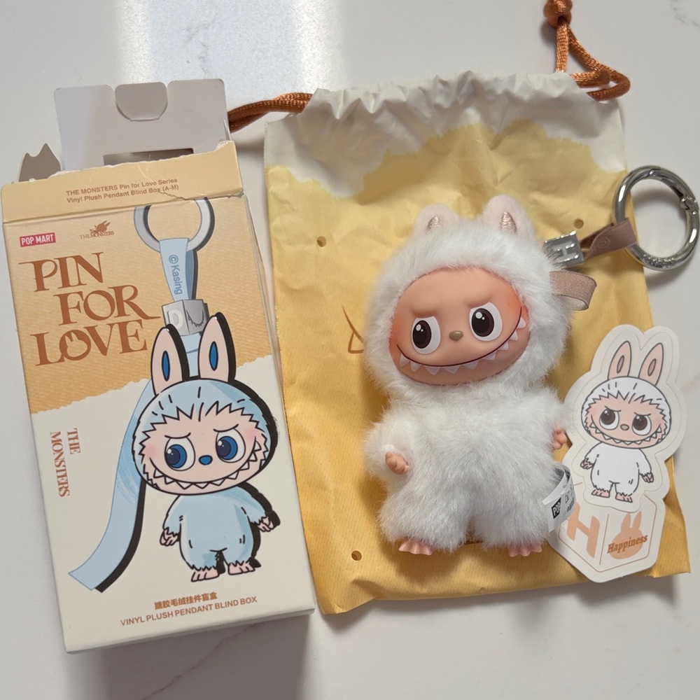 Pin for love mini labubu H